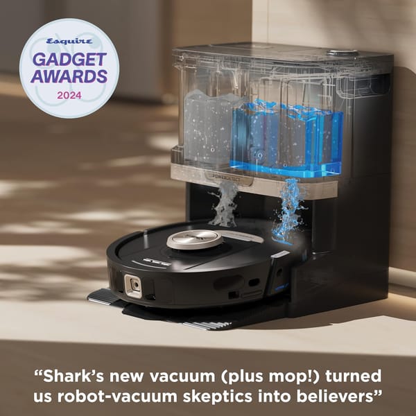 Shark's robot-vacuum plus mop